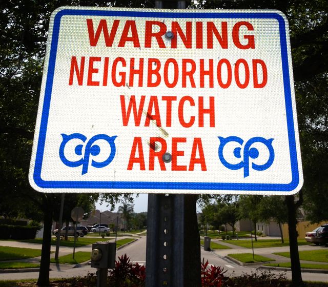 Neighborhood Watch Sign